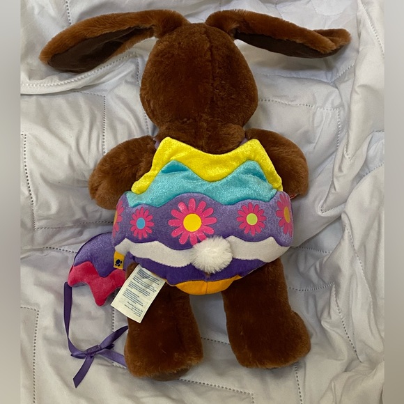 Build A Bear Brown Bunny with Easter Egg Costume - Picture 2 of 6